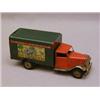 A TRI-ANG MINIC TRUCK, long bonnet, red an...