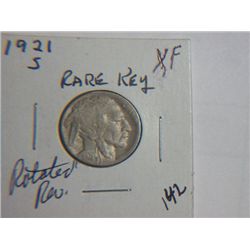 1921 S BUFFALO NICKEL