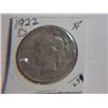 Image 1 : 1922 D PEACE DOLLAR