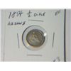 Image 1 : 1854 1/2 DIME