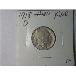 1918 D BUFFALO NICKLE