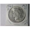 Image 1 : 1922 D PEACE DOLLAR