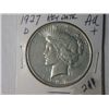 Image 1 : 1927 D PEACE DOLLAR