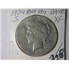 Image 1 : 1934 S PEACE DOLLAR