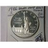 Image 1 : 1986 S STATUE OF LIBERTY SILVER PROOF