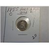 Image 1 : 1855-O 1/2 DIME