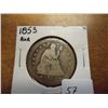 Image 1 : 1853 WITH ARROWS SEATED LIBERTY QUARTER