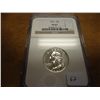 Image 1 : 1961 WASHINGTON SILVER QUARTER NGC PF67