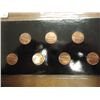 Image 2 : 1982-7 VARIETIES LINCOLN CENT SET (UNC)