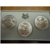 Image 2 : 1983 P/D/S OLYMPIC UNC SILVER DOLLARS 3 COINS