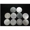 Image 2 : 10 ASSORTED SEATED LIBERTY DIMES