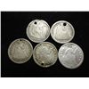 Image 1 : 5-HOLED SEATED LIBERTY HALF DIMES