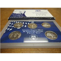 1999 US 50 STATE QUARTERS PROOF SET