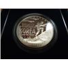 Image 1 : 1991 KOREAN WAR PROOF SILVER DOLLAR