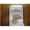 Image 1 : 2001 AMERICAN SILVER EAGLE NGC MS69