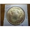 Image 1 : 1923 PEACE SILVER DOLLAR (UNC)