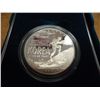 Image 1 : 1991 KOREAN WAR PROOF SILVER DOLLAR