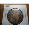 Image 1 : 1822 BUST HALF DOLLAR (HOLED)