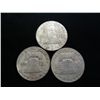 Image 2 : 3 ASSORTED FRANKLIN HALF DOLLARS