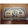 Image 1 : 1923 CANADA 25 CENT FRACTIONAL NOTE