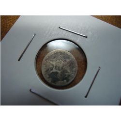 1858 THREE CENT PIECE (SILVER)