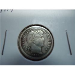 1914 BARBER DIME (VERY FINE)