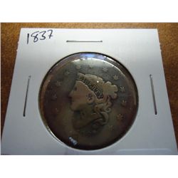1837 US LARGE CENT