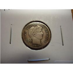 1911 BARBER DIME (EXTRA FINE)