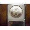 Image 2 : 1995 AMERICAN SILVER EAGLE NGC MS69