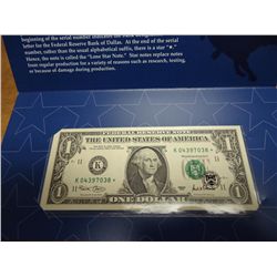 2001-$1 FRN TEXAS LONE STAR NOTE (CU)
