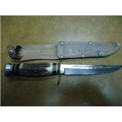 9" GERMAN EDGE MARK FIXED BLADE KNIFE WITH SHEATH