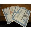 Image 1 : 4 ASSORTED STOCK CERTIFICATES SEE DESCRIPTION