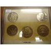 Image 2 : 5- ASSORTED SILVER HALF DOLLARS SEE DESCRIPTION