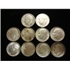 Image 1 : 10 ASSORTED SILVER ROOSEVELT DIMES