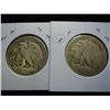 Image 2 : 1938 P/D WALKING LIBERTY HALF DOLLARS