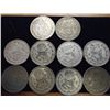 Image 1 : 10 ASSORTED MEXICO PESOS EACH .0514 OZ. ASW