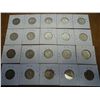 Image 2 : 20 ASSORTED WASHINGTON SILVER QUARTERS