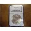 Image 1 : 2001 AMERICAN SILVER EAGLE NGC MS69