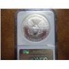 Image 2 : 2001 AMERICAN SILVER EAGLE NGC MS69