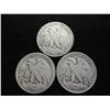 Image 2 : 1939-P/D/S WALKING LIBERTY HALF DOLLARS