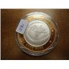 Image 2 : BABE RUTH CASINO $10 SILVER TOKEN (UNC)