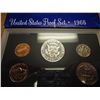 Image 2 : 1968 US PROOF SET (WITH BOX) 40% SILVER HALF
