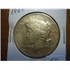 Image 1 : 1921 PEACE SILVER DOLLAR (KEY DATE)