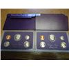 1984 & 85 US PROOF SETS (WITH BOXES)
