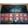 1980 & 81 US PROOF SETS (WITH BOXES)