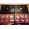 Image 2 : 1980 & 81 US PROOF SETS (WITH BOXES)