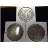 Image 2 : 1887-O,88 & 89-O MORGAN SILVER DOLLARS