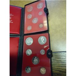 1971 & 72 CANADA DOUBLE DOLLAR PROOF SETS