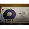 Image 1 : 1884 MORGAN SILVER DOLLAR AND STAMP SET