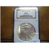 Image 1 : 2005 AMERICAN SILVER EAGLE NGC MS69